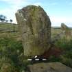 Digital photograph of panel to north-west, from Scotland's Rock Art project, Thorax, 1, Aberdeenshire