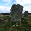 Digital photograph of panel to east, from Scotland's Rock Art project, Thorax, 1, Aberdeenshire