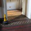 Standing Building Survey photograph, Victorian tile flooring in ground floor hallways, India Buildings, Victoria Street, Edinburgh