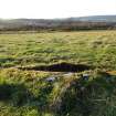 Digital photograph of panel to west, from Scotland's Rock Art project, Hill Of Avochie, 2, Aberdeenshire
