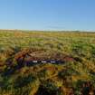 Digital photograph of panel to east, from Scotland's Rock Art project, Hill Of Avochie, 2, Aberdeenshire
