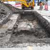 Trial Trench Evaluation photograph, Post-ex shot of TR02, Salamander and Baltic Street, Leith, Edinburgh