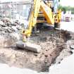 Trial Trench Evaluation photograph, Working shot of TR03, Salamander and Baltic Street, Leith, Edinburgh