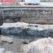 Trial Trench Evaluation photograph, General shot of north facing section of TR03, Salamander and Baltic Street, Leith, Edinburgh