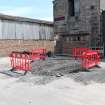 Trial Trench Evaluation photograph, Post-condition shot of TR07, Salamander and Baltic Street, Leith, Edinburgh