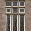 Inglis Memorial Hall.  Detail of windows on north facade.