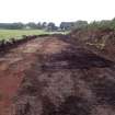 Watching Brief photograph, Film 1, After topsoil striping at Foggy Moss section of work, Taken from S, Meikle Fiddes to Foggy Moss, Fiddes Electricity Cable Route, Stonehaven