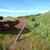 Watching Brief photograph, Film 3, General view of the south-west end of the Grave Leys field, Taken from SW, Fiddes Electricity Cable Route, Stonehaven