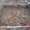 Excavation photograph, TP15 gravel and sand subsoil with no features, Nethermills, Crathes, Aberdeenshire