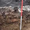 Excavation photograph, TP28 dug deep for geology, Nethermills, Crathes, Aberdeenshire