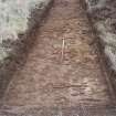 Evaluation photograph, Film 1, Trench 23b, Post-excavation, Taken from N, Lyoncross, Barrhead