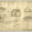 Northcliff gate lodge.
Plans, sections and elevations.