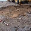 Evaluation photograph, Working shot during removal of first spit of material , Grieve's House, Aden Country Park, Mintlaw, Peterhead