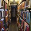 Survey photograph, Photo Survey interior bookshelf on ground-floor (106), King's Quarter, University of Aberdeen