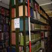 Survey photograph, Photo Survey interior bookshelf, King's Quarter, University of Aberdeen