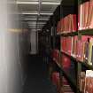 Survey photograph, Photo Survey interior bookshelf, King's Quarter, University of Aberdeen