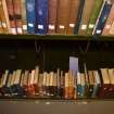 Survey photograph, Photo Survey interior bookshelf bottom, King's Quarter, University of Aberdeen