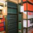 Survey photograph, Photo Survey interior bookshelf, King's Quarter, University of Aberdeen