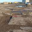 Standing Building Survey photograph, F1 turntable and rail tracks, Depot, Kessock Road Industrial Estate, Fraserburgh