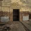 Cell block ground floor Garage looking east with doorway giving access t inspection pits