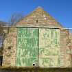 Standing Building Survey photograph, Room 1 SSE gable D1, Kinharrachie Farm, Kinharrachie, Ellon, Aberdeenshire