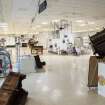 Ocean Terminal shopping centre.  First floor.  View of art instillation in former Debenhamsdepartment store.