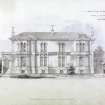 Glasgow, Dowanhill, 4-6 Prince Albert Road. Double Villa, Italian Style. Erected for T L Paterson Esq. Exterior elevation. 