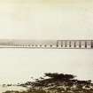 View of the remains of the bridge after the disaster of December 1879.
Insc: 'Tay Bridge'.
PHOTOGRAPH ALBUM NO.109: G.M.Simpson of Australia's Album.