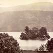 Page 5v/2.  General view, insc: (underneath) 'Loch Lomond Inveruglas Island'.
PHOTOGRAPH ALBUM NO.109: G.M.SIMPSON OF AUSTRALIA'S ALBUM