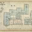 Dundee, Castleroy.
Plan for roof.
Titled: 'Mansion House for George Gilroy Esquire'.
Insc:'72 George Street, Perth 25/2/67'