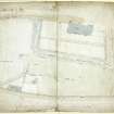 Dundee, Castleroy.
Plan of ground in front of house.
Titled: 'Plan of Ground in front of Castleroy'
Signed: 'J Murray Robertson, 33 Albert Square, Dundee, 2 April 83'.
