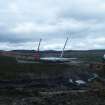 Excavation photograph, Erection of turbine at T26, Griffin Wind Farm, Perth and Kinross