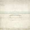 Edinburgh Academy.
Elevation of North front.
Titled: 'New High School. No.5'  '131 George Street July 4th 1823'