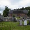 Careston Parish Church.  General view from south.