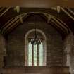 Careston Parish Church.  Nave.  View of Laird's Loft.