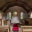 Careston Parish Church.  .  View of chancel. 