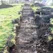 Trial Trench Evaluation Photograph, Trench 1 from the north, Ardmaddy View, Seil, Argyll and Bute