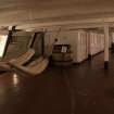 Interior. Lower Deck. General view looking towards hammocks, starboard side
