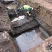 Excavation photograph, Working shot of machine strip, 396-410 Gorgie Road, Edinburgh