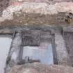 Excavation photograph, Post-excavation of Trough 014, 396-410 Gorgie Road, Edinburgh