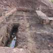 Excavation photograph, Pre-excavation shots  of Troughs in Area A, 396-410 Gorgie Road, Edinburgh