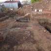 Excavation photograph, Pre-excavation shots  of Troughs in Area A, 396-410 Gorgie Road, Edinburgh