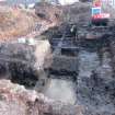 Excavation photograph, Working shots of troughs in Area A, 396-410 Gorgie Road, Edinburgh