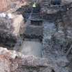 Excavation photograph, Working shots of troughs in Area A, 396-410 Gorgie Road, Edinburgh