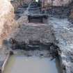 Excavation photograph, Working shots of troughs in Area A, 396-410 Gorgie Road, Edinburgh