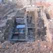 Excavation photograph, General view of troughs, 396-410 Gorgie Road, Edinburgh