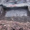 Excavation photograph, Detail of Trough 033, 396-410 Gorgie Road, Edinburgh