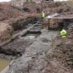 Excavation photograph, Working shot, 396-410 Gorgie Road, Edinburgh