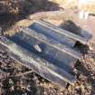 Excavation photograph, Working shots of  trough removal, 396-410 Gorgie Road, Edinburgh