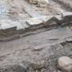 Excavation photograph, Trench wall, 396-410 Gorgie Road, Edinburgh